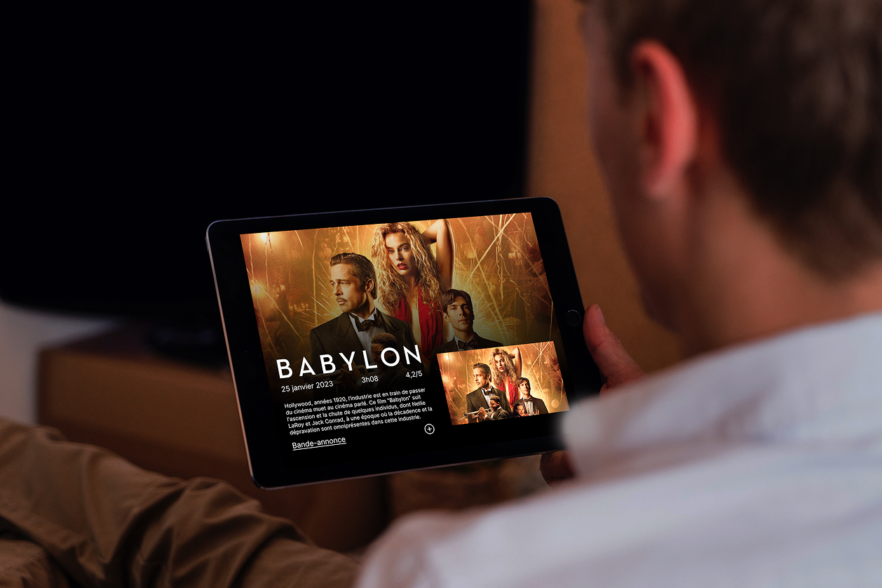 Image mockups du projet page film netflix