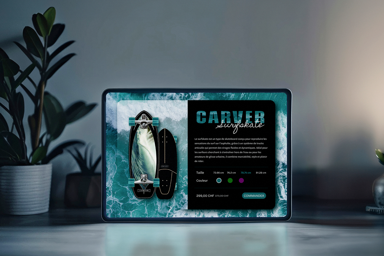 Image mockups du projet customize